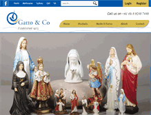 Tablet Screenshot of gatto.com.au